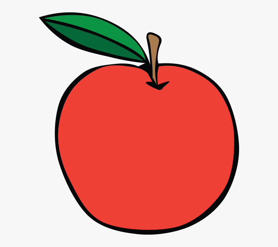 Red Apple Clip Art, Transparent Clipart