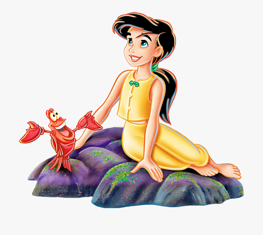 Transparent Disney Princesses Png - Little Mermaid 2, Transparent Clipart