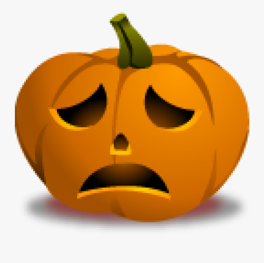 Sad Jack O Lantern Faces, Transparent Clipart