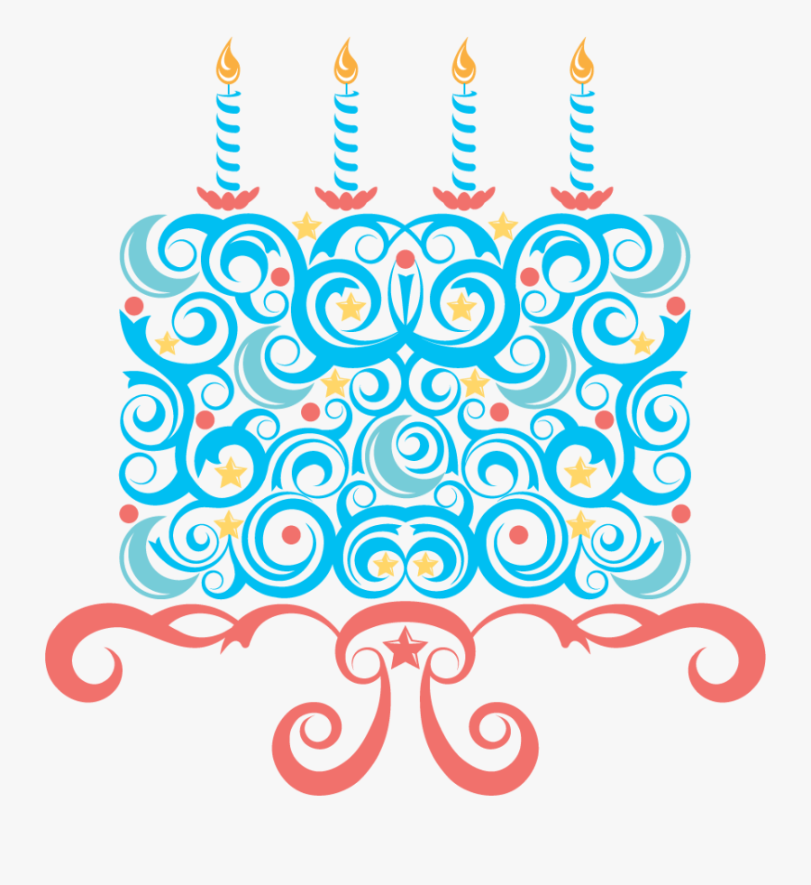 Pin Royalty Free Rf Fat Clipart Illustrations Vector - Birthday Cake Vector, Transparent Clipart
