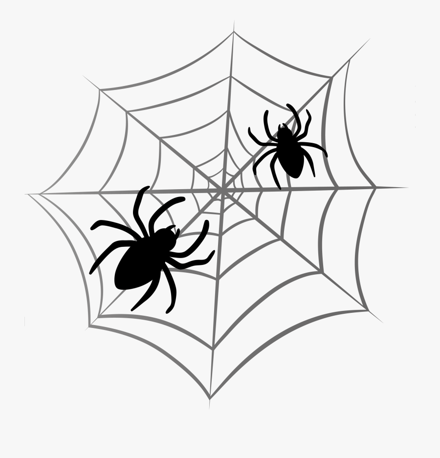 Spider Web Halloween Clip Art - Spider Clipart, Transparent Clipart