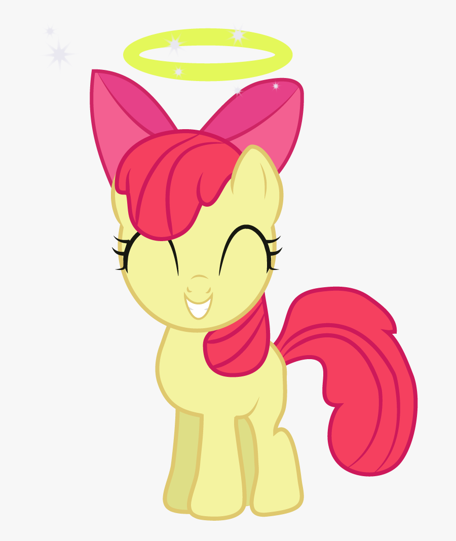 Transparent Apple Drawing Png - Apple Bloom In A Dress, Transparent Clipart