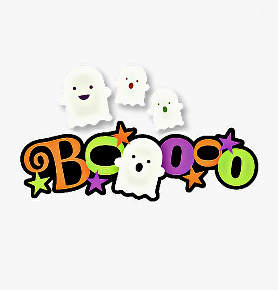 Ghost Clipart Boo - Happy Halloween Halloween Png , Free Transparent Clipar...