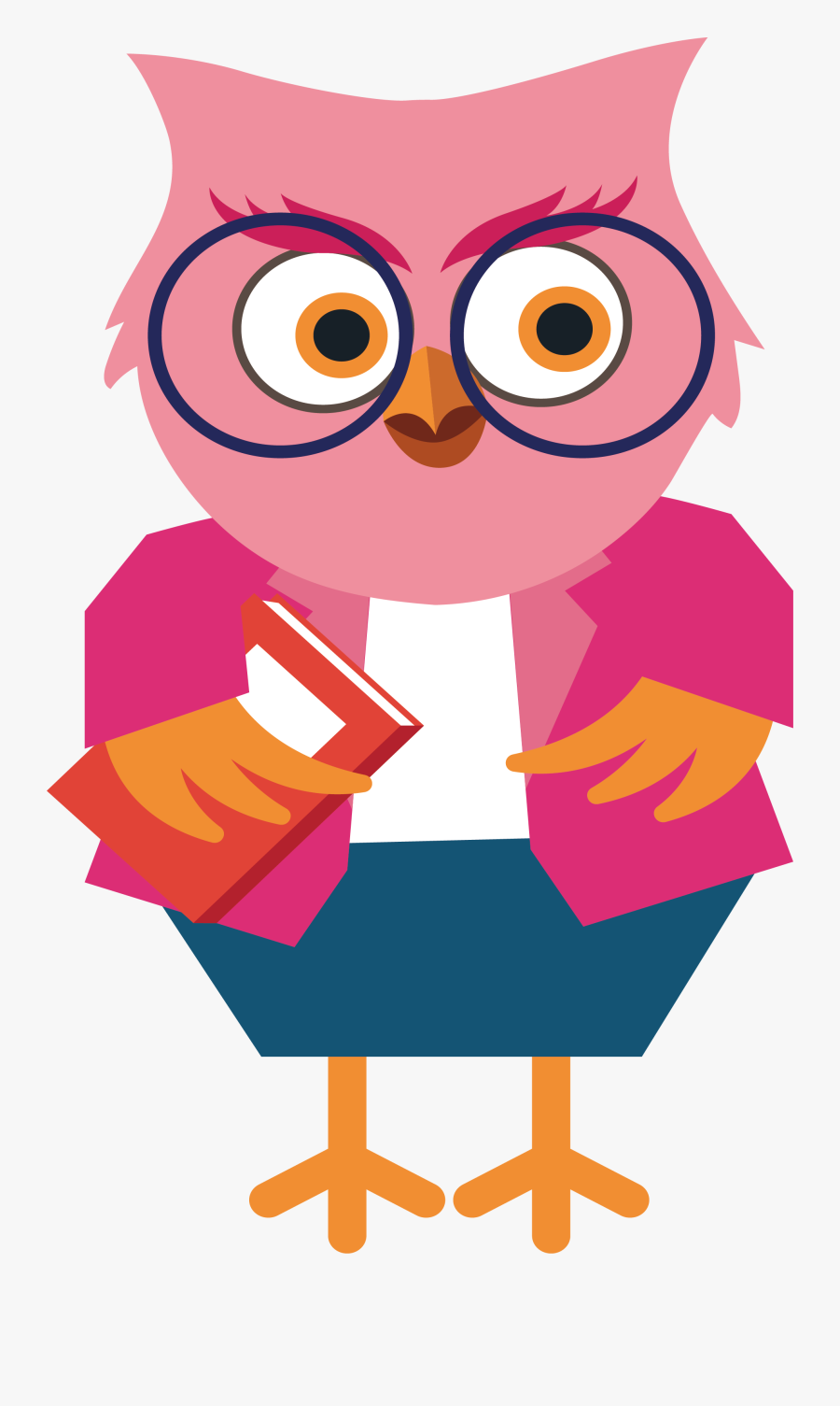 Owl Cartoon Teacher Clip Art - Owl Teacher Clipart, Transparent Clipart