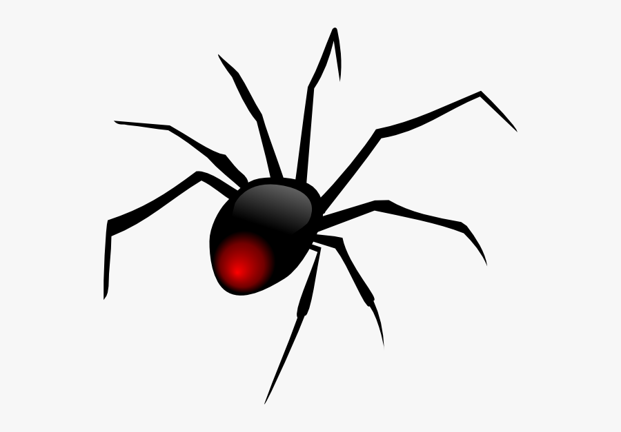 Spider Clipart Images 8 Spider Clip Art Vector Image - Black Widow Spider, Transparent Clipart