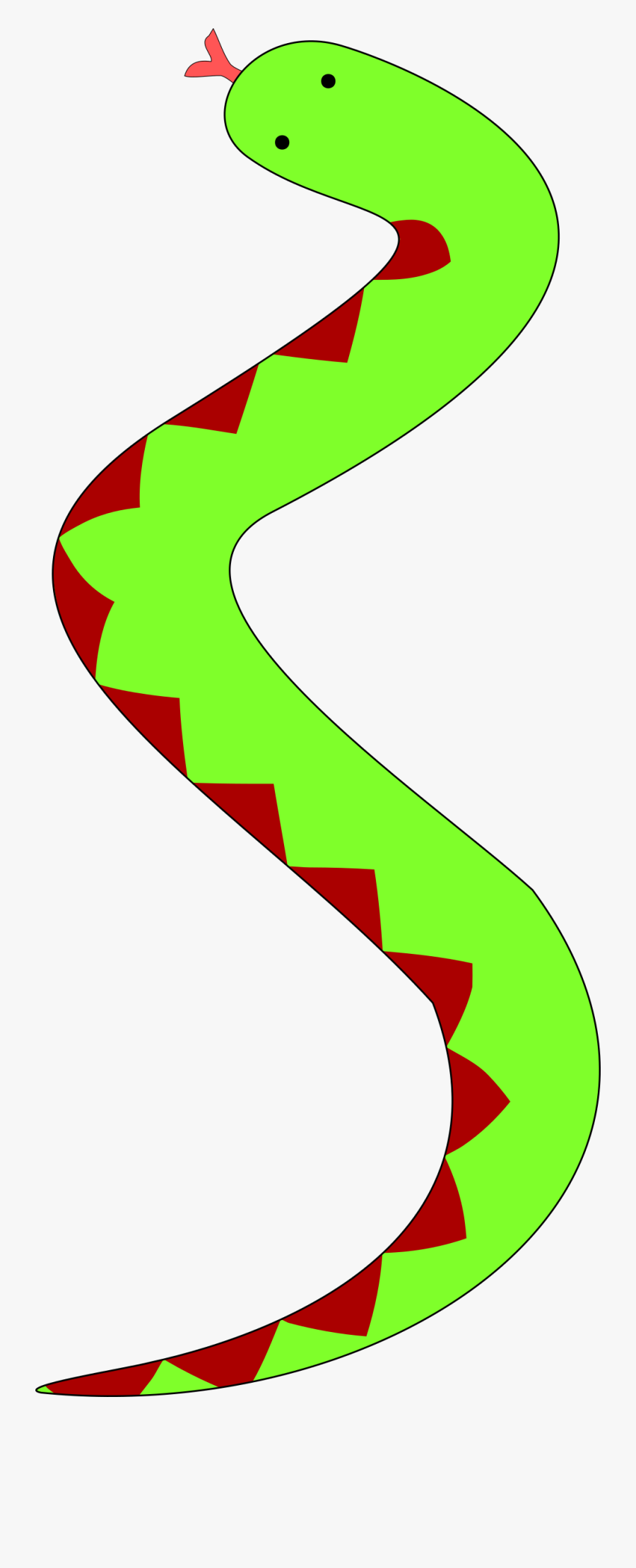 Long Cartoon Snake Clipart - Cartoon Snakes For Snakes And Ladders, Transparent Clipart