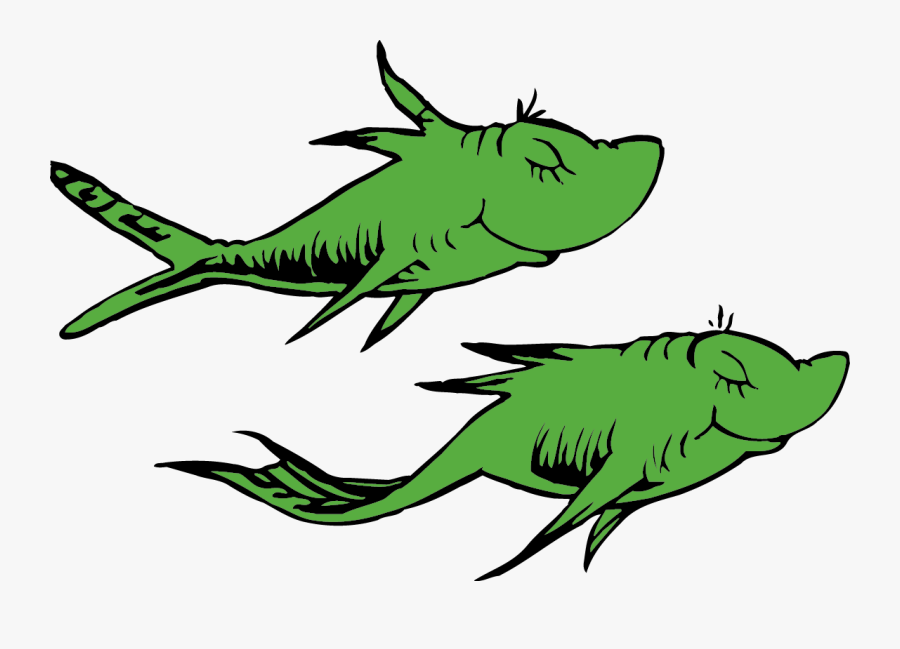 Https - //img - Clipartxtras - Image Image Free Library - Dr Seuss Two Fish, Transparent Clipart