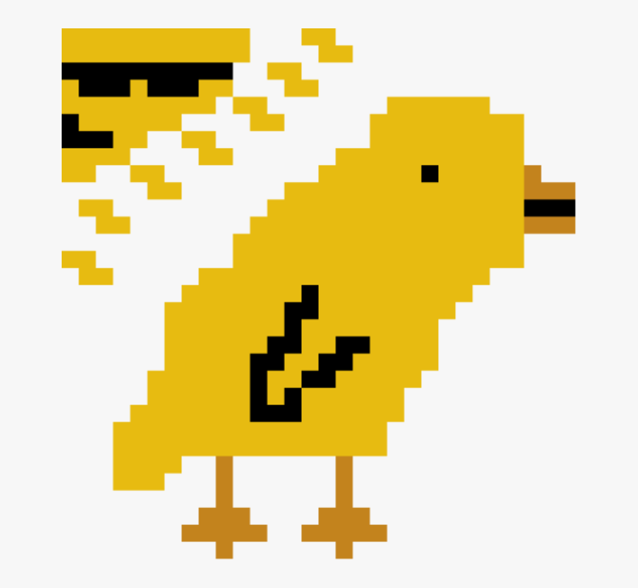 Smiley,yellow,3 Ghost - Bush Plant Pixel Art, Transparent Clipart