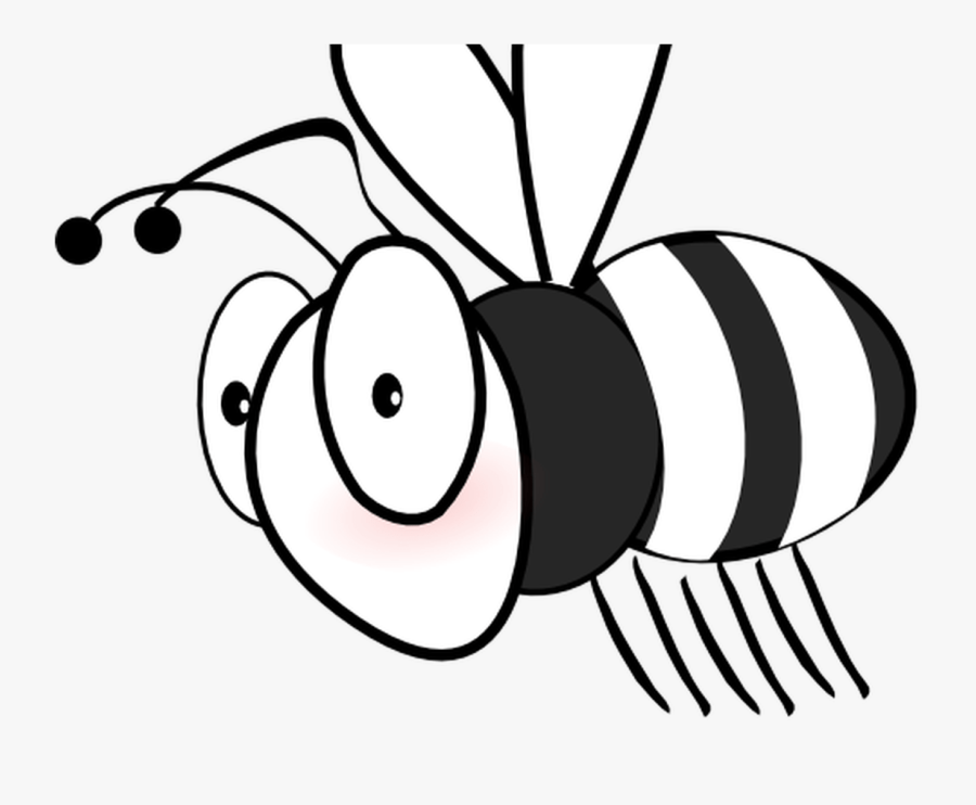 Cute Snake Clipart Black And White Clipart Panda Free - Clip Art Black And White A Bee, Transparent Clipart