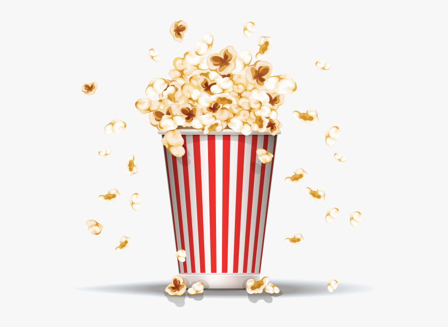 Popcorn Cinema - Попкорн Пнг, Transparent Clipart