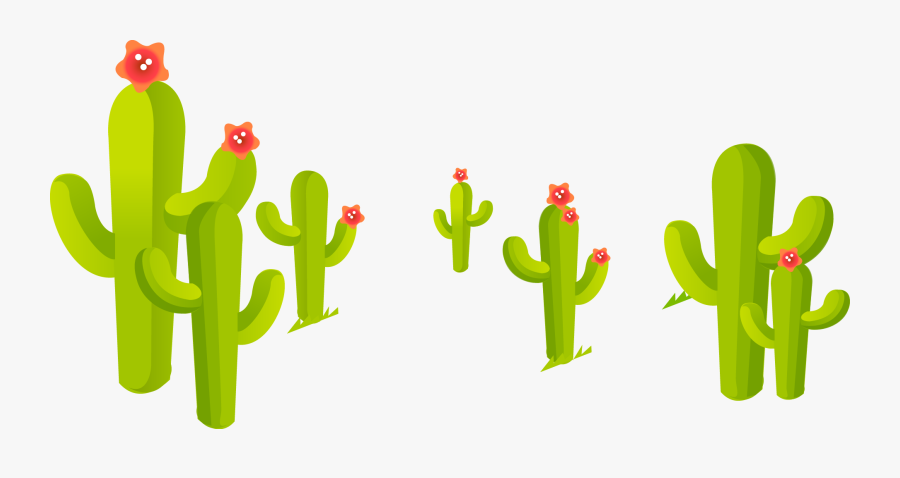 Drawing Cactus Wallpaper Transparent Png Clipart Free - Transparent Background Cartoon Cactus Png, Transparent Clipart