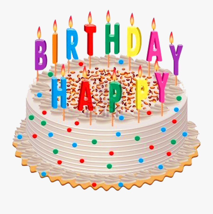 Happy Birthday Cake Clipart Transparent 4 - Happy Birthday Cake Png, Transparent Clipart