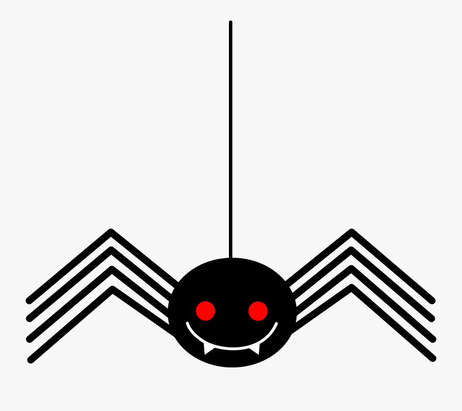 Cute Halloween Spider Clipart - Halloween Spider Clip Art, Transparent Clipart