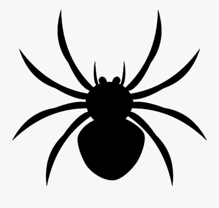 Thumb Image - Black Spider Clip Art, Transparent Clipart