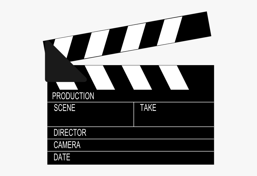 Movie Lights Camera Action, Transparent Clipart