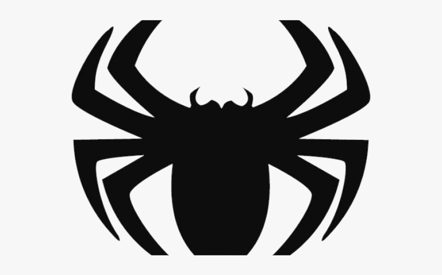 Spider Clipart Spiderman Web Transparent Png - Spiderman Spider Web Logo, Transparent Clipart