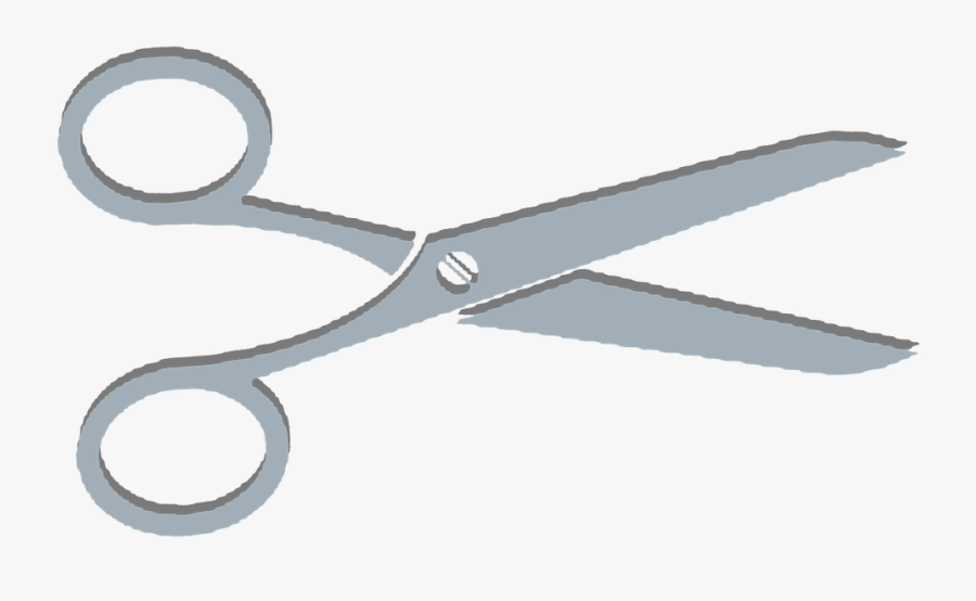 Scissor Symbol Vector Free Picture - Ciseaux Clipart, Transparent Clipart