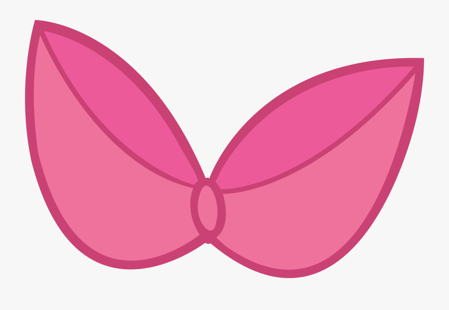 Transparent Pink Bow Clipart - Mlp Apple Bloom Bow, Transparent Clipart