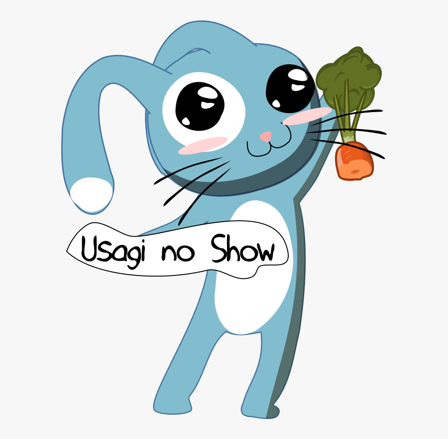 Bunny Clipart Free Free To Use Public Domain Bunny - Conejo Conzanahoria Png, Transparent Clipart