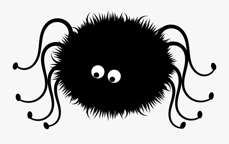 Cute Halloween Spider Clipart, Transparent Clipart