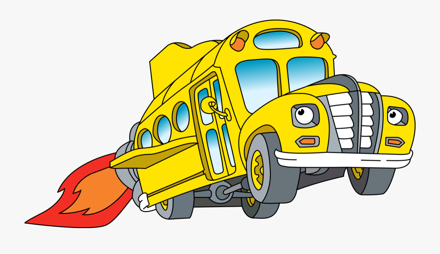 Bus Clipart Transparent Background - Magic School Bus Bus, Transparent Clipart