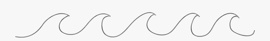 Black Wave Clipart - Calligraphy, Transparent Clipart