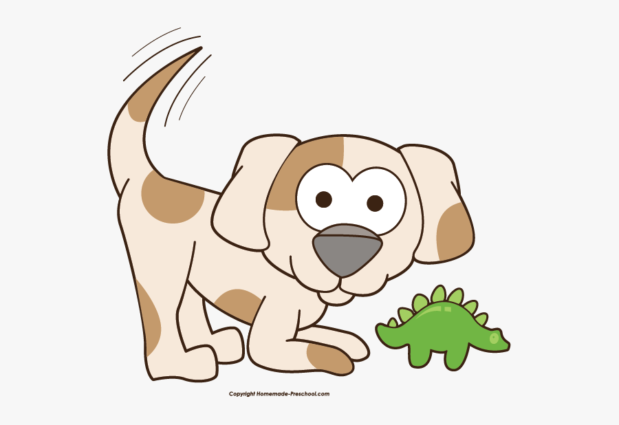 Dinosaur And Dog Clip Art, Transparent Clipart