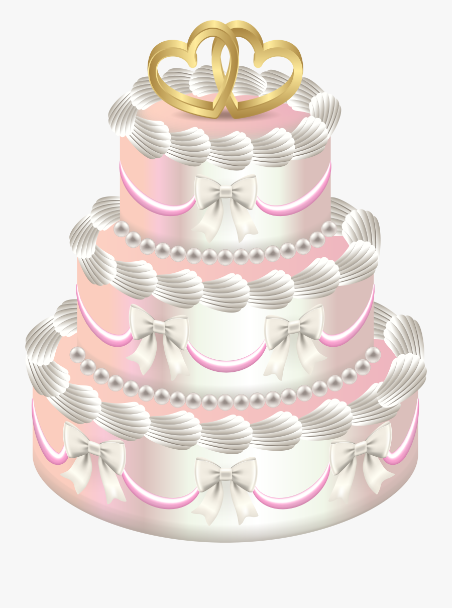 Wedding Deco Png Clip - Wedding Cake Clip Art Png Free, Transparent Clipart