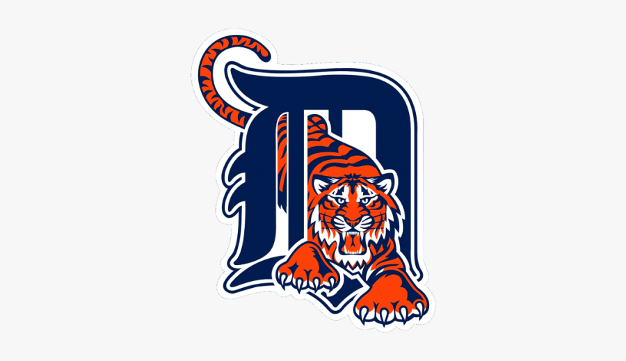 Detroit Tigers Logo Vector Icon Template Clipart Free - Detroit Tigers Logo Transparent, Transparent Clipart