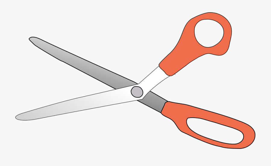 Transparent Scissors Clipart Png - กรรไกร Png, Transparent Clipart