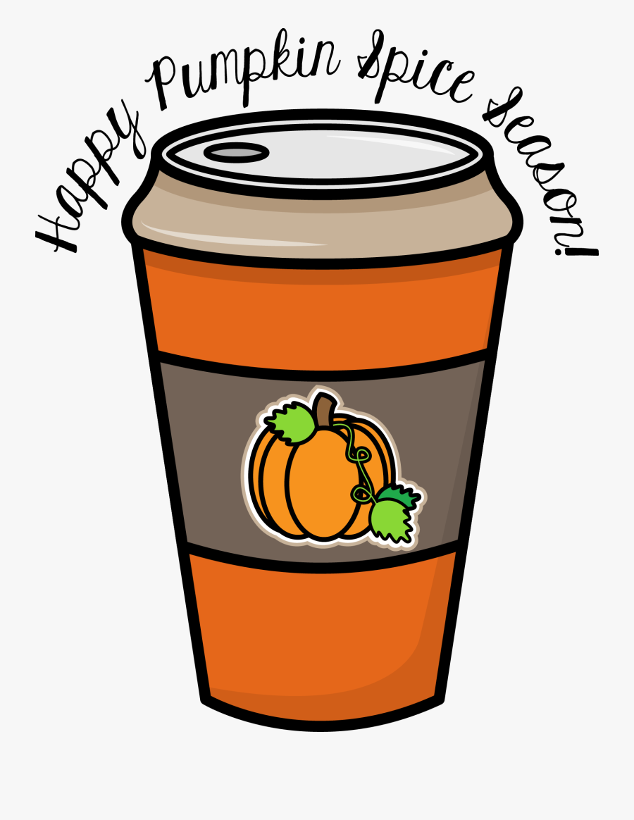 Grant Avenue Design - Pumpkin Spice Latte Clipart, Transparent Clipart