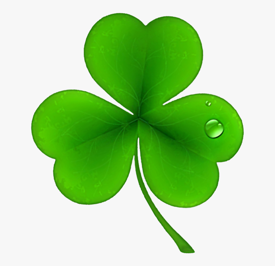 Clipart Shamrock Clipart Image - Irish Shamrock, Transparent Clipart