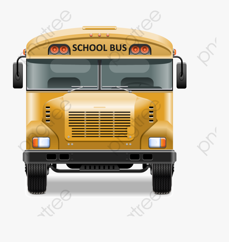 School Bus Bus Bus - School, Transparent Clipart