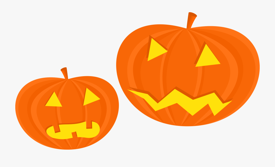 Halloween Pumpkins Clipart, Transparent Clipart