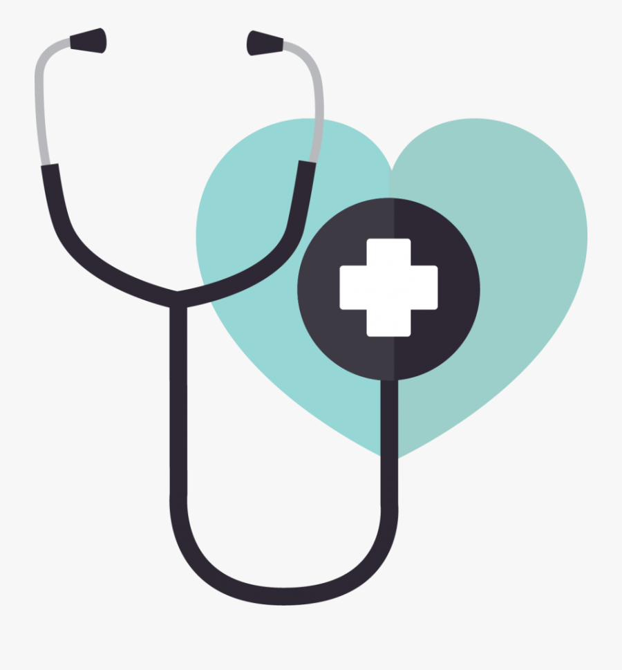 Transparent Stethoscope Heart Clipart - Transparent Heart With Stethoscope, Transparent Clipart