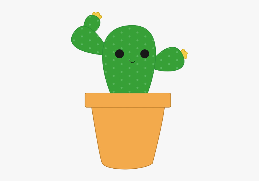 Plant Drawing Cactus Cartoon Cactaceae Hd Image Free - Cây Xương Rồng Vẽ, Transparent Clipart