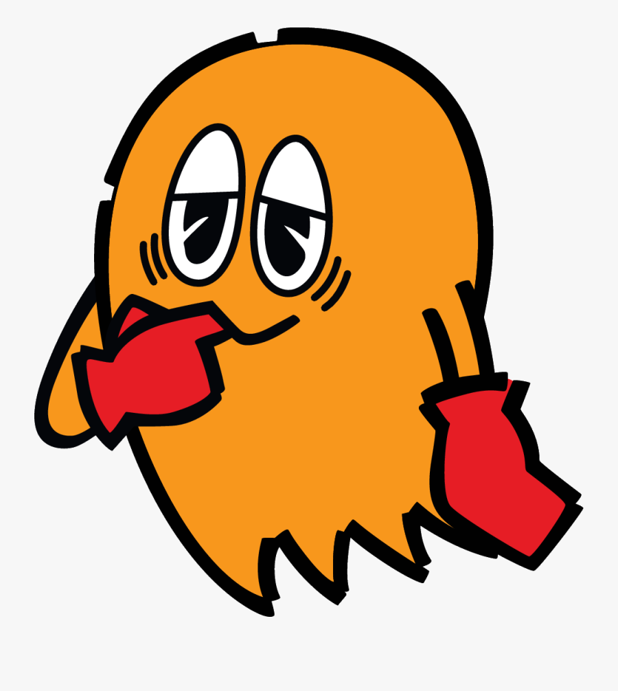 Clyde Pac Man Wiki - Blinky Pac Man Ghosts, Transparent Clipart