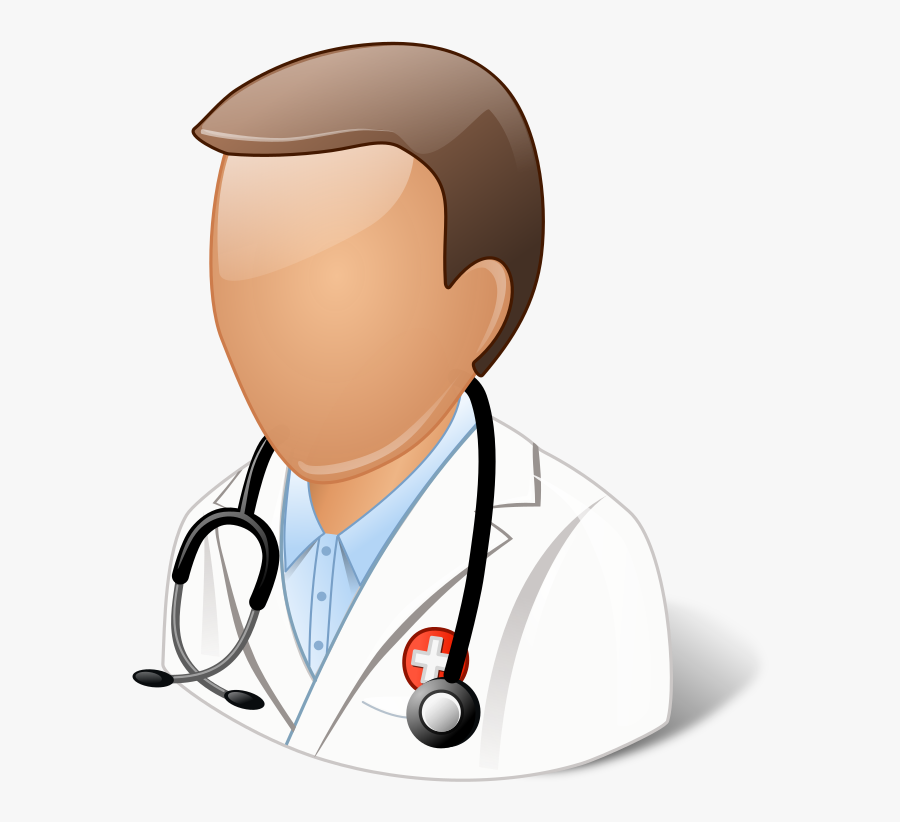 Doctor With Stethoscope Clipart, Transparent Clipart