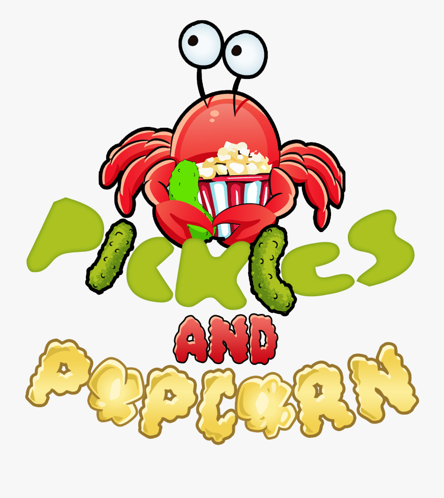 Pickles And Popcorn - Cartoon, Transparent Clipart