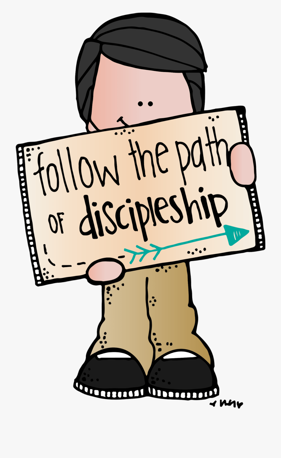 Discipleship Clipart Black And White, Transparent Clipart