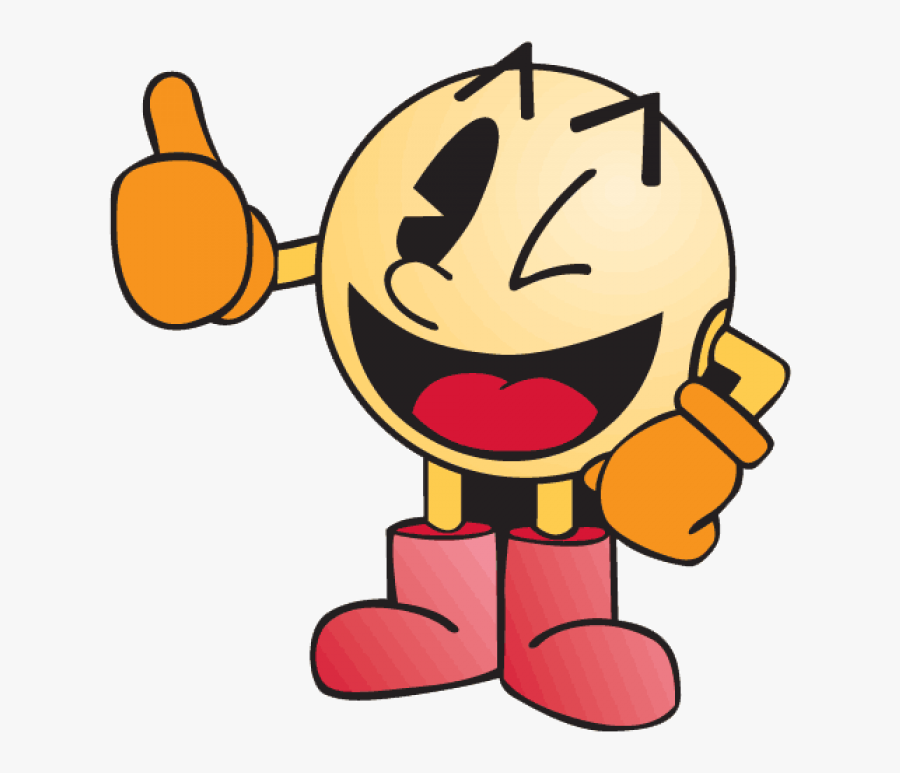 Thumbs Up Picture - Pac Man Vector Free, Transparent Clipart