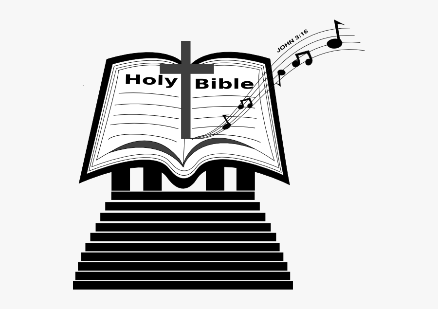 How To Set Use Music Bible Clipart , Png Download - Bible And Music Clipart, Transparent Clipart