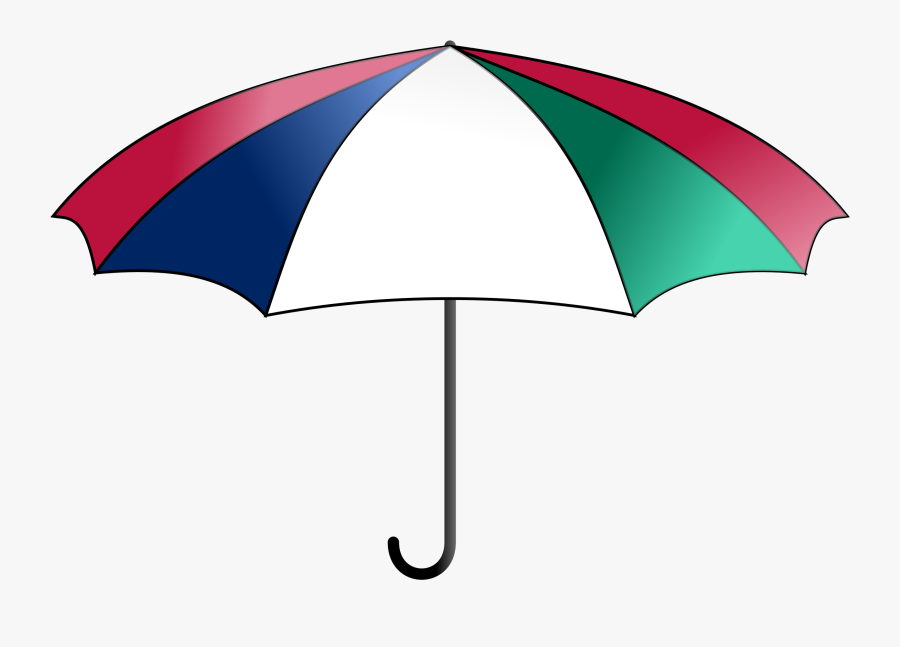 Umbrella, Colorful - Clipart Colorful Umbrella, Transparent Clipart