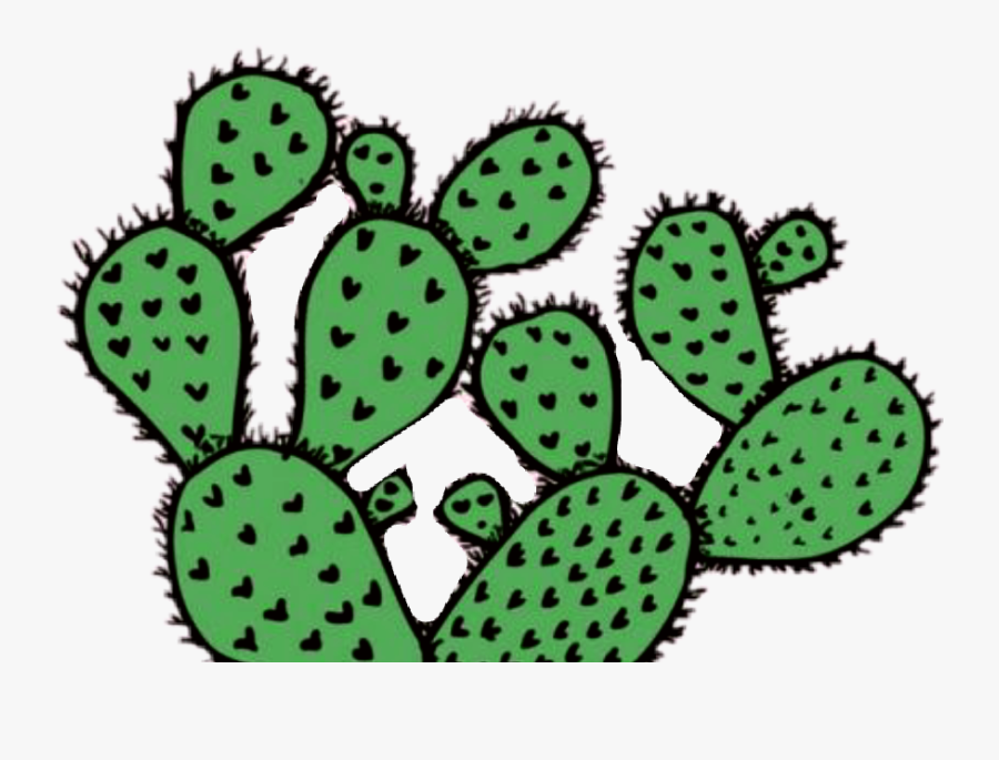 Cactus Tumblr Green Tumblrcactus - Nopales Tumblr Png, Transparent Clipart