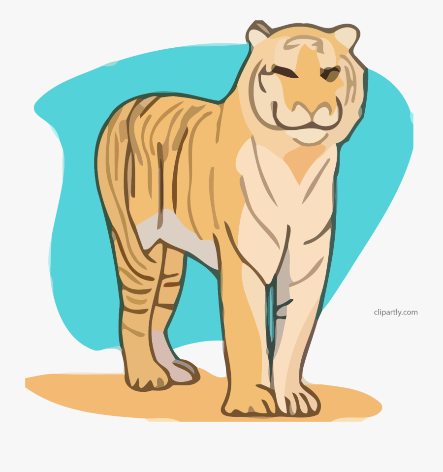Tiger Clipart Png - Cartoon, Transparent Clipart