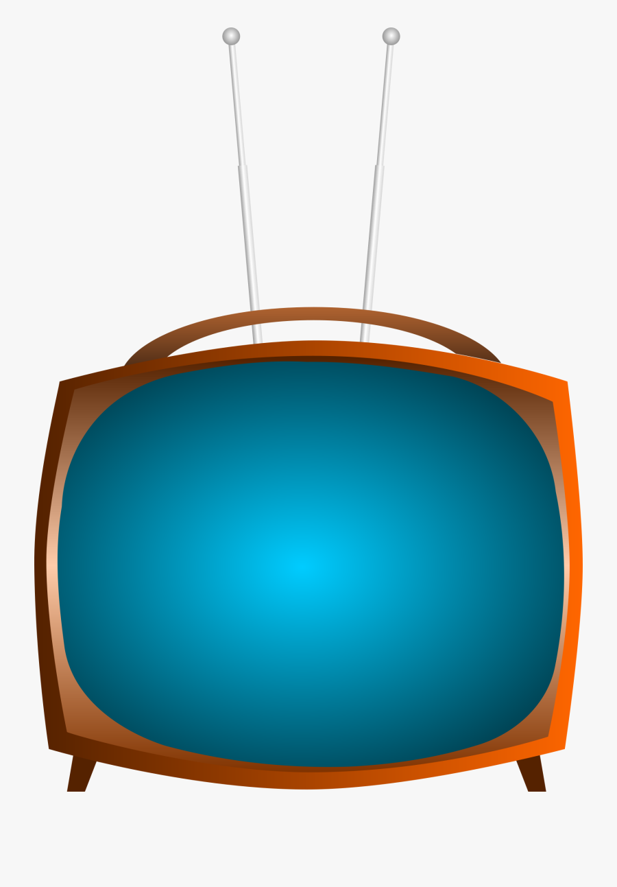 Tv Clipart - Robot In Tv, Transparent Clipart