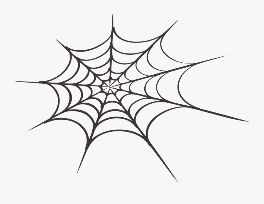 Spider Clipart Drawn - Clipart Transparent Background Spider Web Png, Transparent Clipart