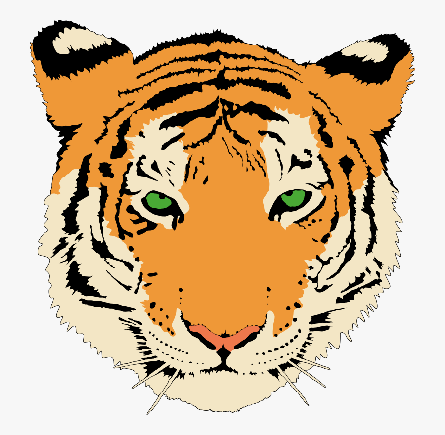 Bengal Tiger Svg Clip Arts - India Tiger Clip Art, Transparent Clipart