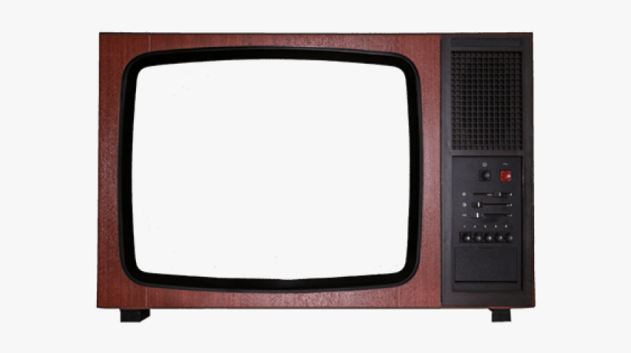 Tv Clipart Empty - Televisor Viejo Png, Transparent Clipart