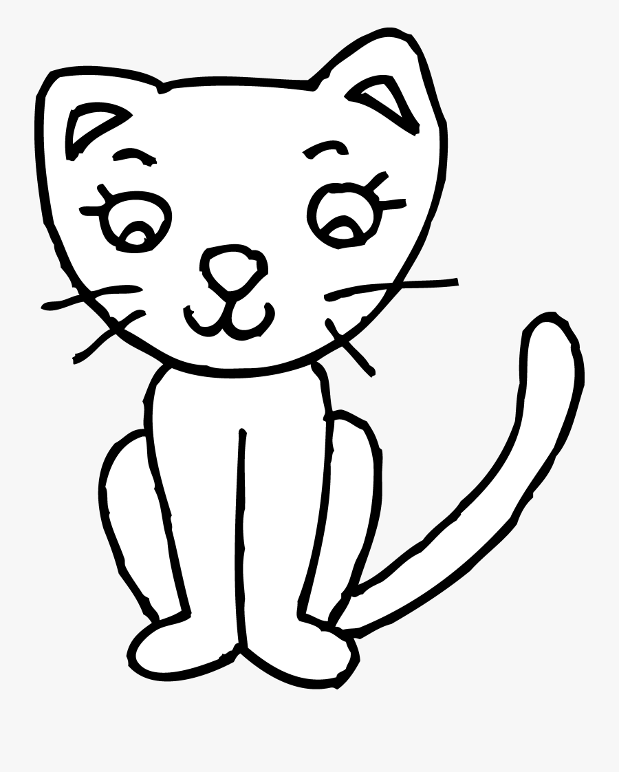 Simple Clip Art Cat - itstime-togo